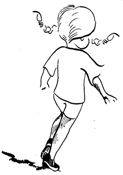 susan running down a hill 72